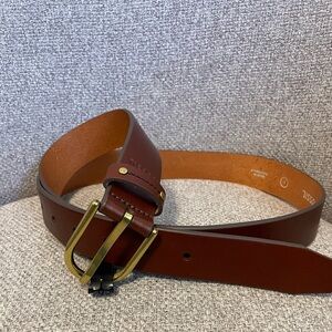 FOSSIL -Belt  L Brown Leather Stacy Belt